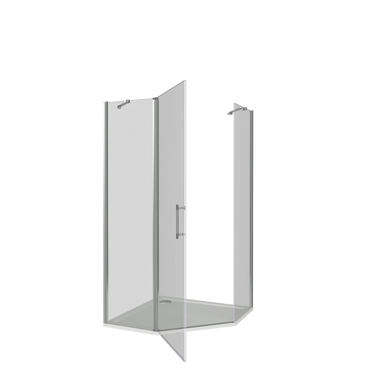 Купить душевое ограждение mokka pnt-90-c-we, bas. в Иваново магазин сантехники Суперстрой