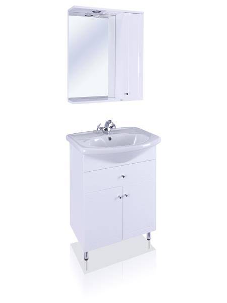 Купить тумба бриз-65 + умывальник новая грань-65, sanstar в Иваново магазин сантехники Суперстрой