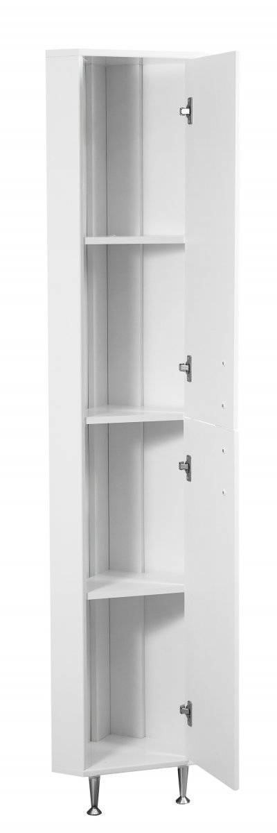 Купить пенал концепт-30 угловой белый,stella polar. в Иваново магазин сантехники Суперстрой