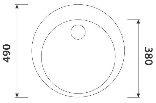 Купить мойка керамогранит kgm-490-br(black pearl),kaiser в Иваново магазин сантехники Суперстрой