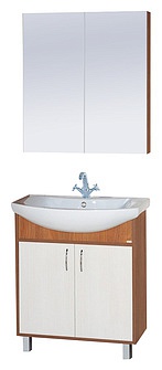 Купить зеркало-шкаф лада-70 без света, мисти. в Иваново магазин сантехники Суперстрой