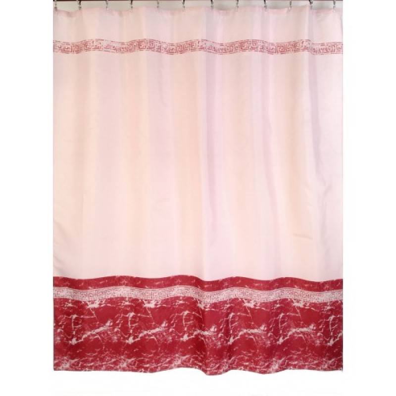 Купить шторка для ванны 180*200 без колец розовая 1180(454095),zalel. в Иваново магазин сантехники Суперстрой