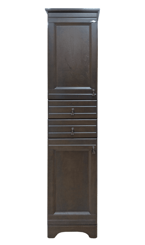 Купить пенал рим-35, орех левый, misty. в Иваново магазин сантехники Суперстрой