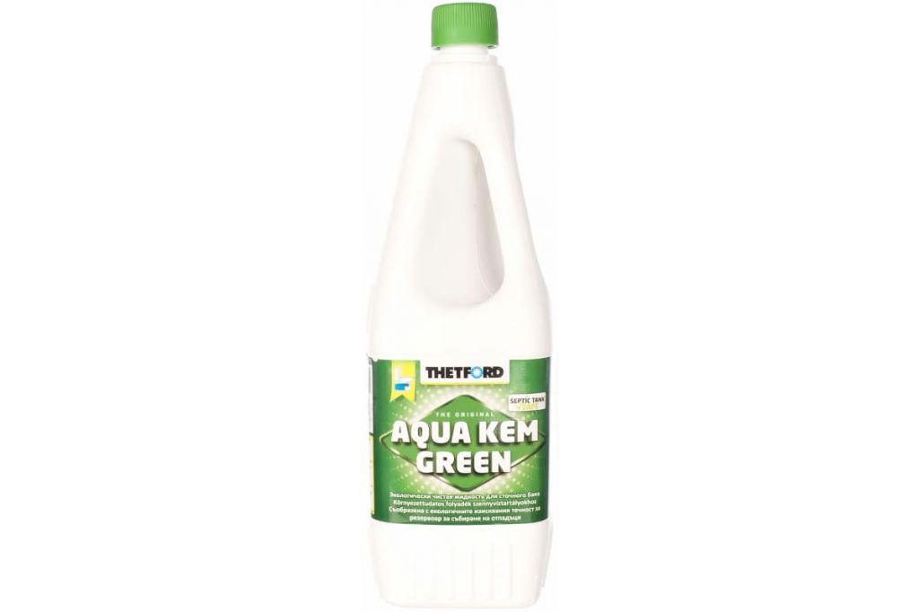 Купить расщепитель  д/биотуалета 1,5 л аква kem green, thetford. в Иваново магазин сантехники Суперстрой