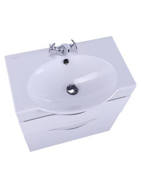 Купить тумба муза - 65 подвесная +умывальник, sanstar в Иваново магазин сантехники Суперстрой