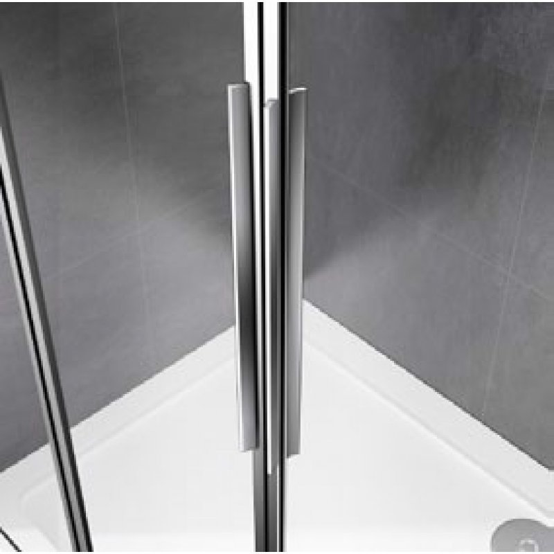 Купить душевое ограждение idea wtw-110-c-ch, bas. в Иваново магазин сантехники Суперстрой