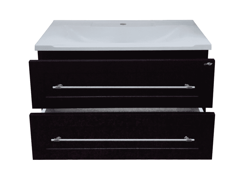 Купить тумба марта-70 подвесная тёмн/бет + раковина evva-70 d, misty. в Иваново магазин сантехники Суперстрой