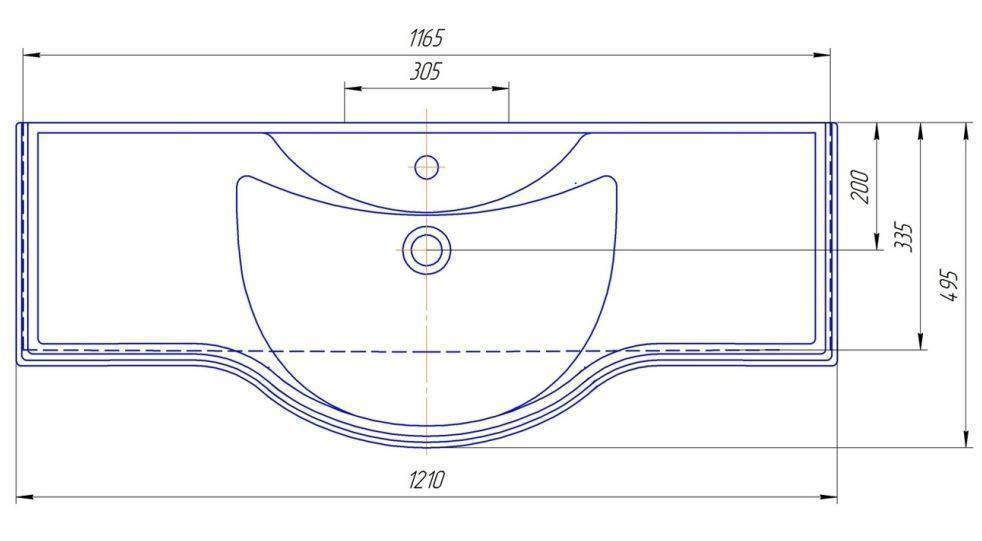 Купить тумба классика-120 корзина+раковина классик 120,corozo. в Иваново магазин сантехники Суперстрой