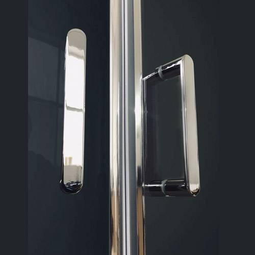 Купить душевая кабина royal bath rb 90hk6-bt-ch, 90*90*217,нп пс, черная задняя стенка в Иваново магазин сантехники Суперстрой