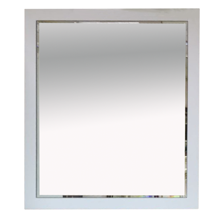 Купить зеркало анна - 80 белая матовая эмаль,misty в Иваново магазин сантехники Суперстрой