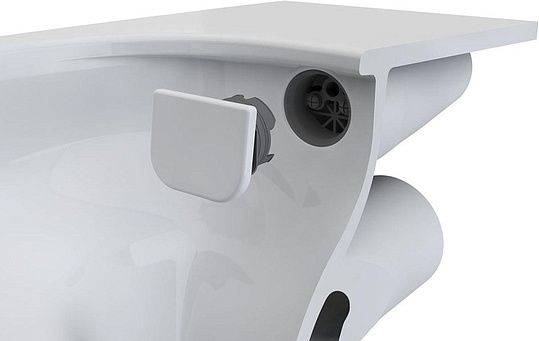 Купить компакт-унитаз  zentrum 9824в003-7207,rim-ex микролифт, vitra. в Иваново магазин сантехники Суперстрой