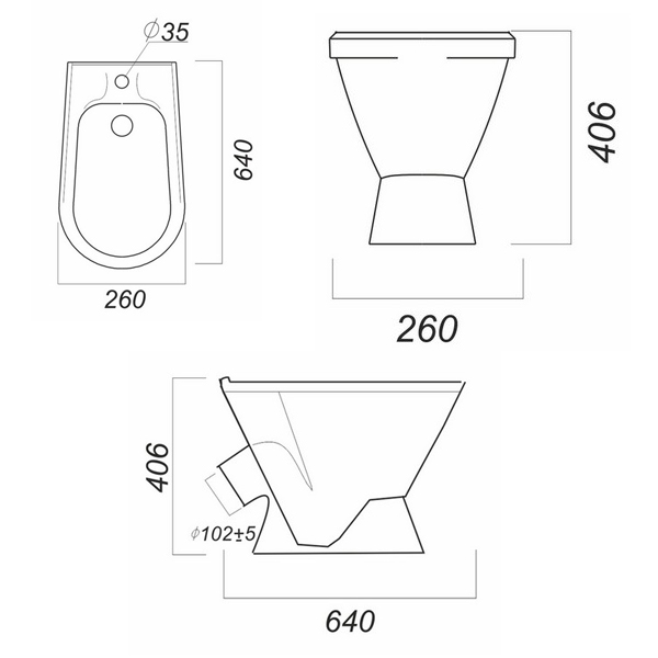 Купить биде напольное самарское, sanita. в Иваново магазин сантехники Суперстрой