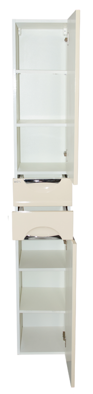 Купить пенал  жасмин- 35 прав. беж. без корзины, misty. в Иваново магазин сантехники Суперстрой