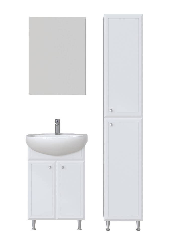 Купить шкаф-пенал афина п, белый, sanstar в Иваново магазин сантехники Суперстрой