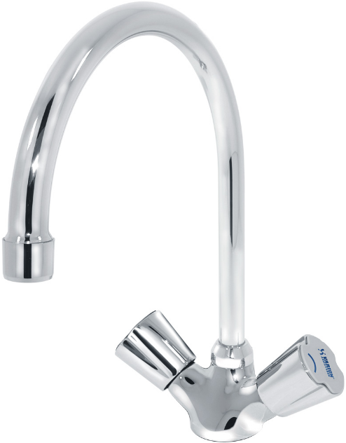 Купить смеситель для кухни коста lux 1247202, варион. в Иваново магазин сантехники Суперстрой