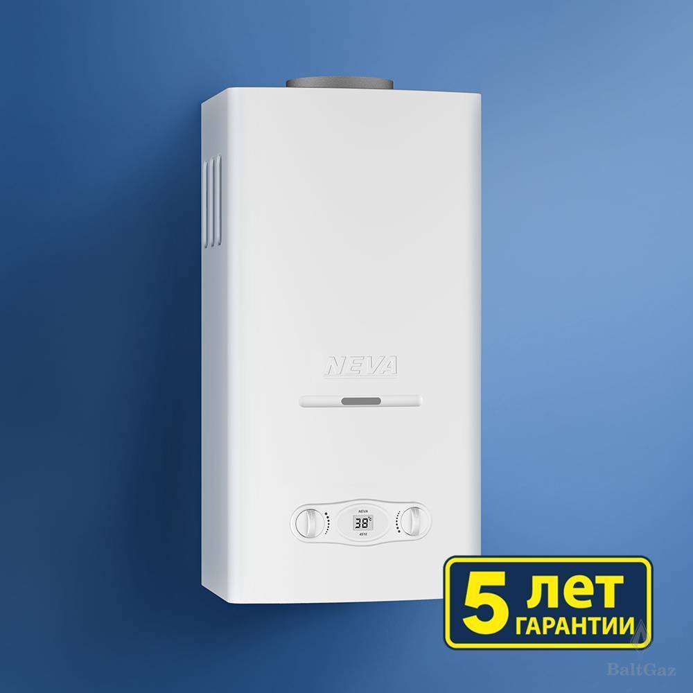 Купить водонагреватель газ neva 4510 сжиженный газ,baltgaz. в Иваново магазин сантехники Суперстрой