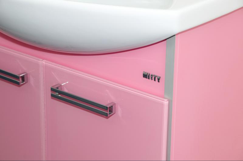 Купить тумба джулия - 75   розовая , misty в Иваново магазин сантехники Суперстрой