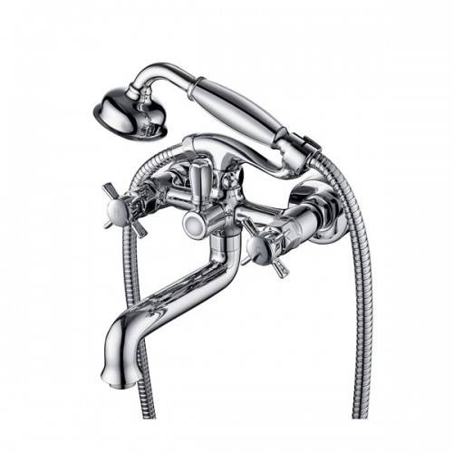 Купить смеситель для ванны с душем cross 41022,kaiser в Иваново магазин сантехники Суперстрой