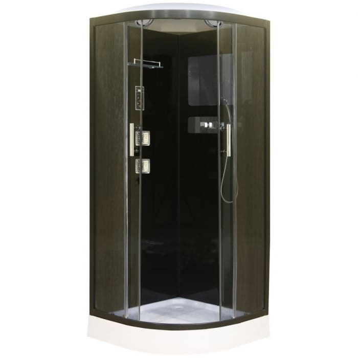 Купить душевая кабина 100*100 ng-1702-01в,н/п,тс,гидромассаж,niagara в Иваново магазин сантехники Суперстрой