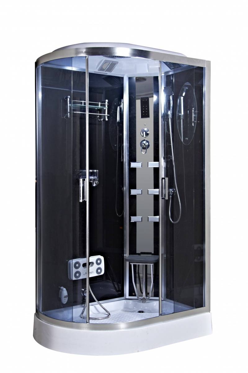 Купить душевая кабина 120*80 ng-903-01rs н/п ,тс,г/м с баней, niagara в Иваново магазин сантехники Суперстрой