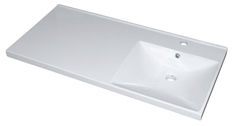 Купить тумба куба-105*49. 3 ящ. правая(для стир/машины), misty. в Иваново магазин сантехники Суперстрой