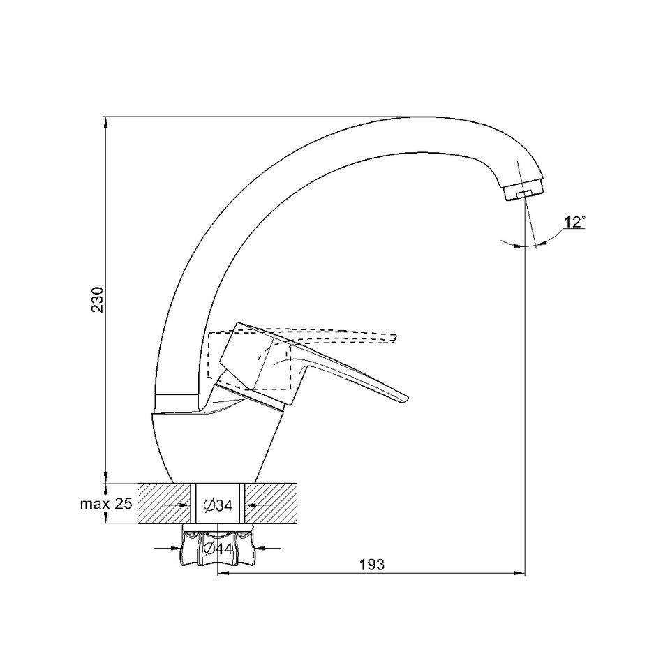 Купить смеситель для кухни 8g4-a180 kw белый, g-lauf . в Иваново магазин сантехники Суперстрой