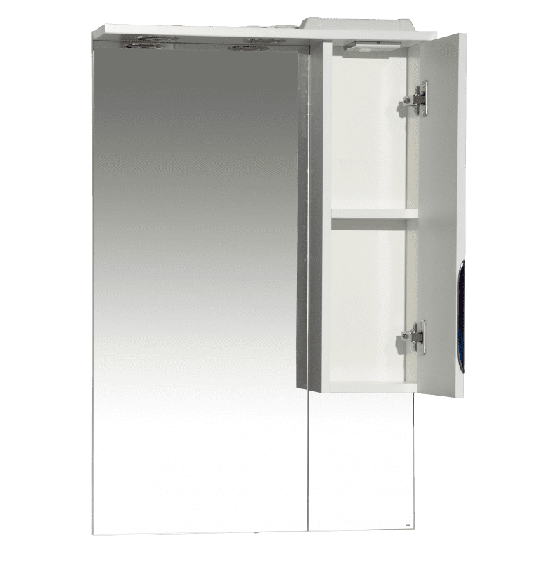 Купить зеркало-шкаф престиж-60 правое серебряная патина, misty. в Иваново магазин сантехники Суперстрой