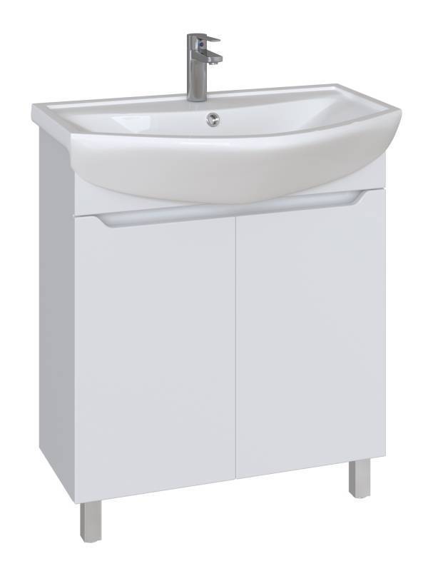 Купить тумба лайн 70, б/ящ, белый, sanstar в Иваново магазин сантехники Суперстрой