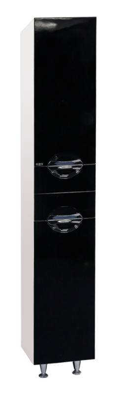 Купить пенал жасмин- 31 прав. черн+ б/к,misty. в Иваново магазин сантехники Суперстрой