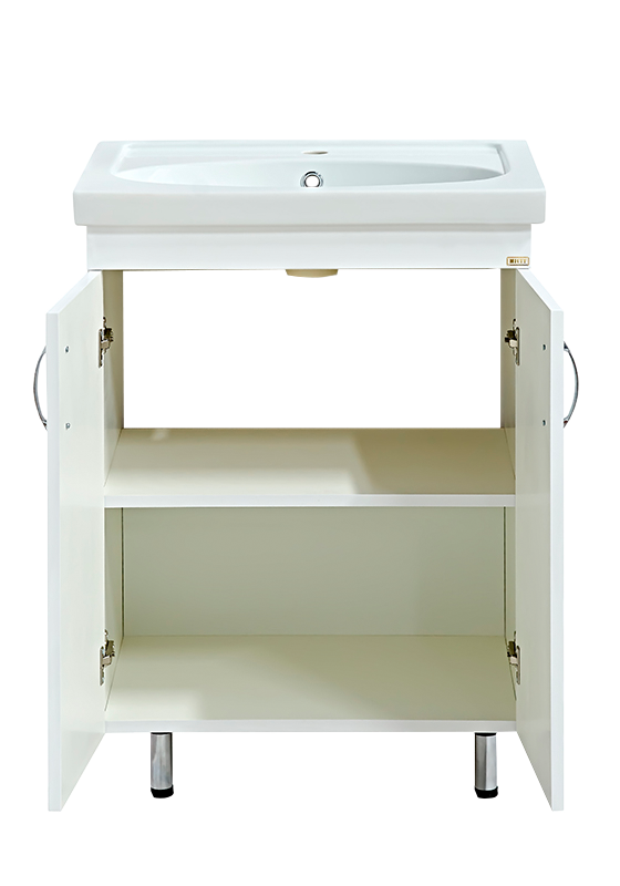 Купить тумба калипсо-60 прямая+ раковина, misty. в Иваново магазин сантехники Суперстрой