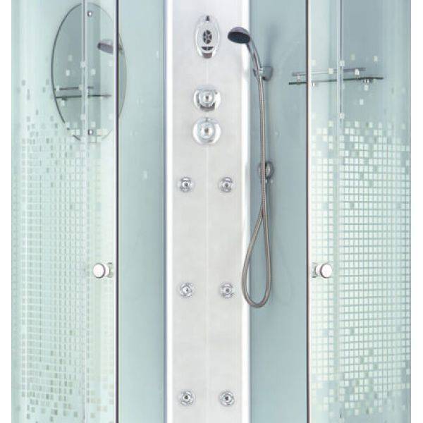 Купить душевая кабина 100*100 ng-309wfm  в/п сп мозайка, niagara в Иваново магазин сантехники Суперстрой