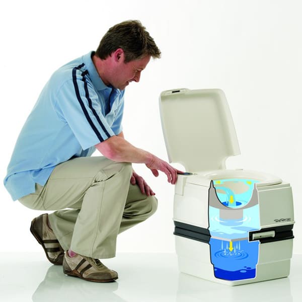 Купить биотуалет porta potti qube-165 слоновая кость,thetford. в Иваново магазин сантехники Суперстрой