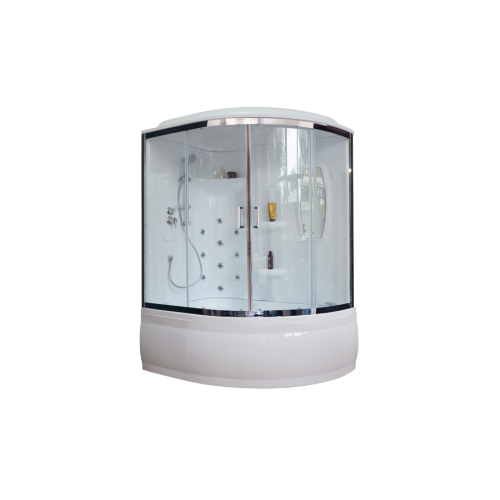 Купить душевая кабина royal rb 170alp-t-ch-l,вп пс,белая задняя стенка в Иваново магазин сантехники Суперстрой