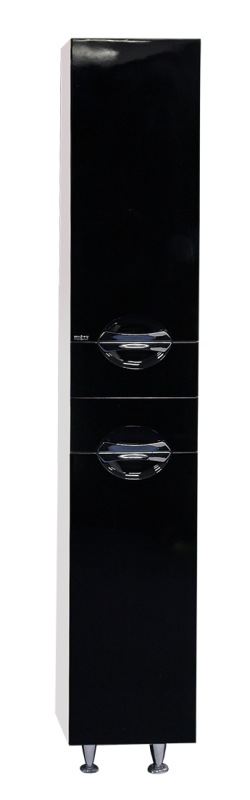 Купить пенал жасмин  - 31 лев. чёрн без корзины,misty. в Иваново магазин сантехники Суперстрой