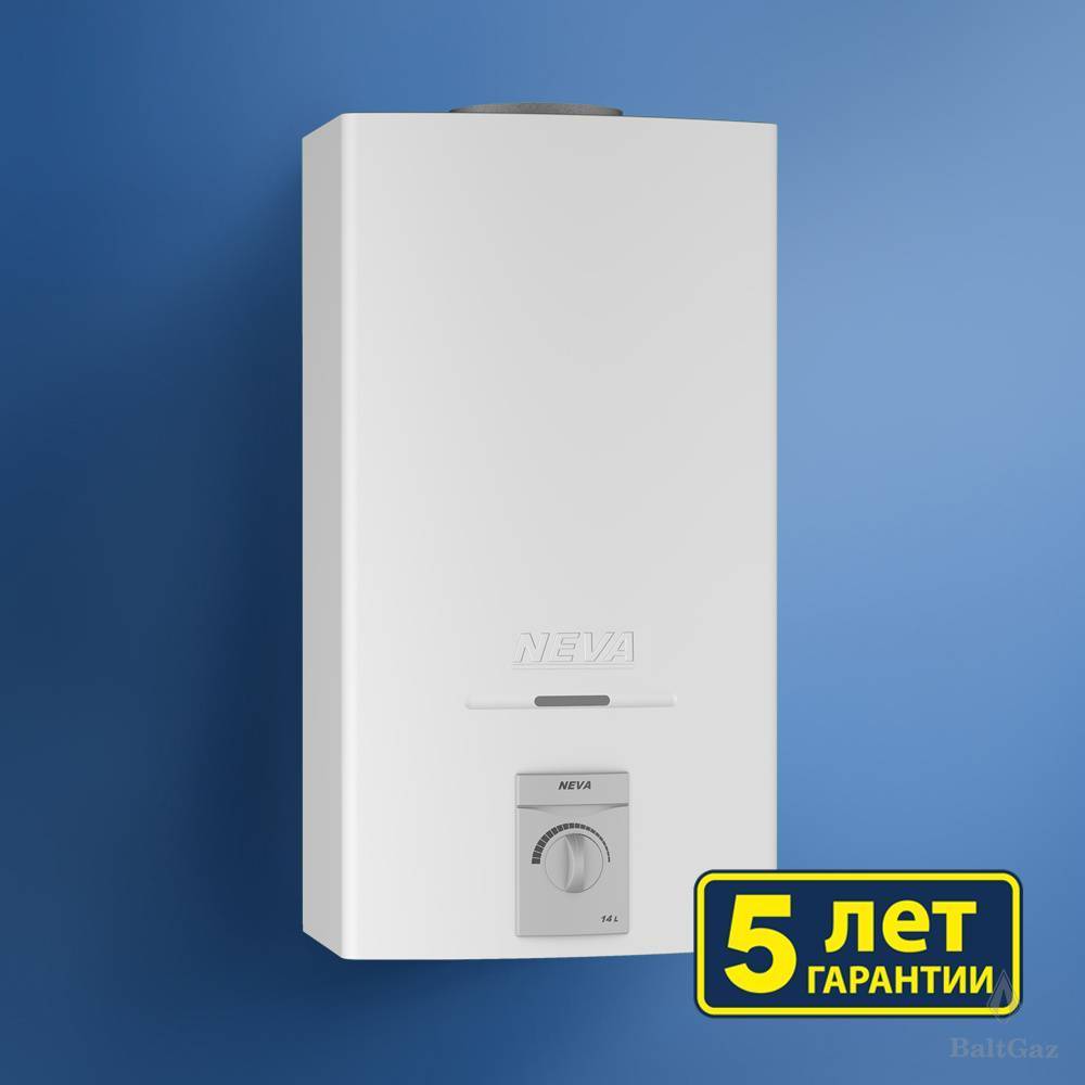 Купить водонагреватель газ neva 5514,baltgaz. в Иваново магазин сантехники Суперстрой