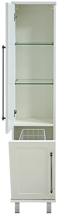 Купить пенал марта-35 левый, белый misty. в Иваново магазин сантехники Суперстрой