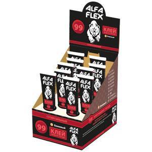 Купить клей жидкие гвозди 99, 80 мл бежевый, alfa flex. в Иваново магазин сантехники Суперстрой