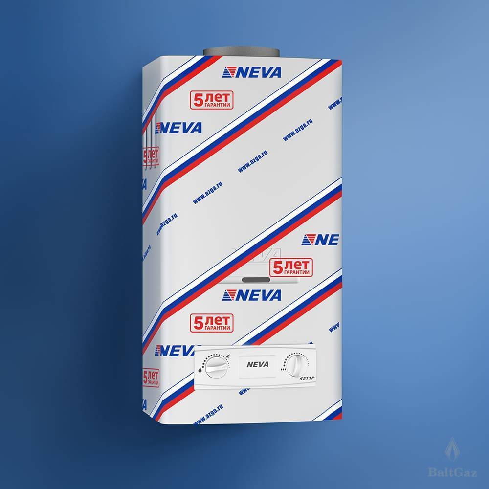 Купить водонагреватель газ neva-4511 р (сжиж газ), neva. в Иваново магазин сантехники Суперстрой