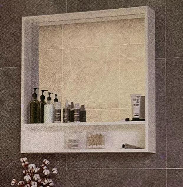 Купить зеркало муза-60,белое,stella polar. в Иваново магазин сантехники Суперстрой