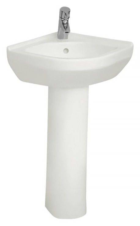 Купить раковина s50 (5306b003-0999) угловая, белый (40см), vitra. в Иваново магазин сантехники Суперстрой