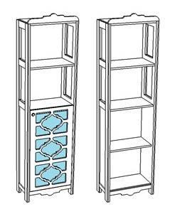 Купить пенал манойр-50, corozo. в Иваново магазин сантехники Суперстрой