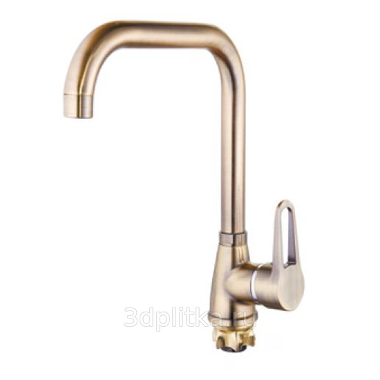 Купить смеситель для кухни zop4-a045kt бронза, g-lauf. в Иваново магазин сантехники Суперстрой