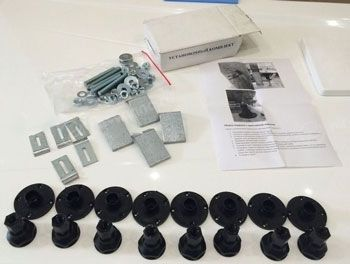 Купить установочный комплект для литьевого поддона атриум 110*80,bas в Иваново магазин сантехники Суперстрой