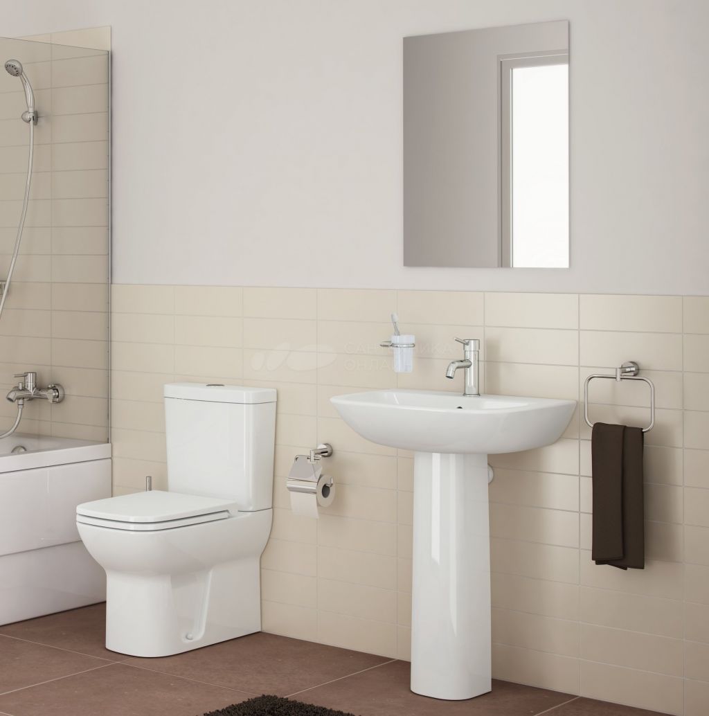 Купить компакт-унитаз s-20 (9800в003-7204) пристенный бачок, сиденье м/л,vitra. в Иваново магазин сантехники Суперстрой