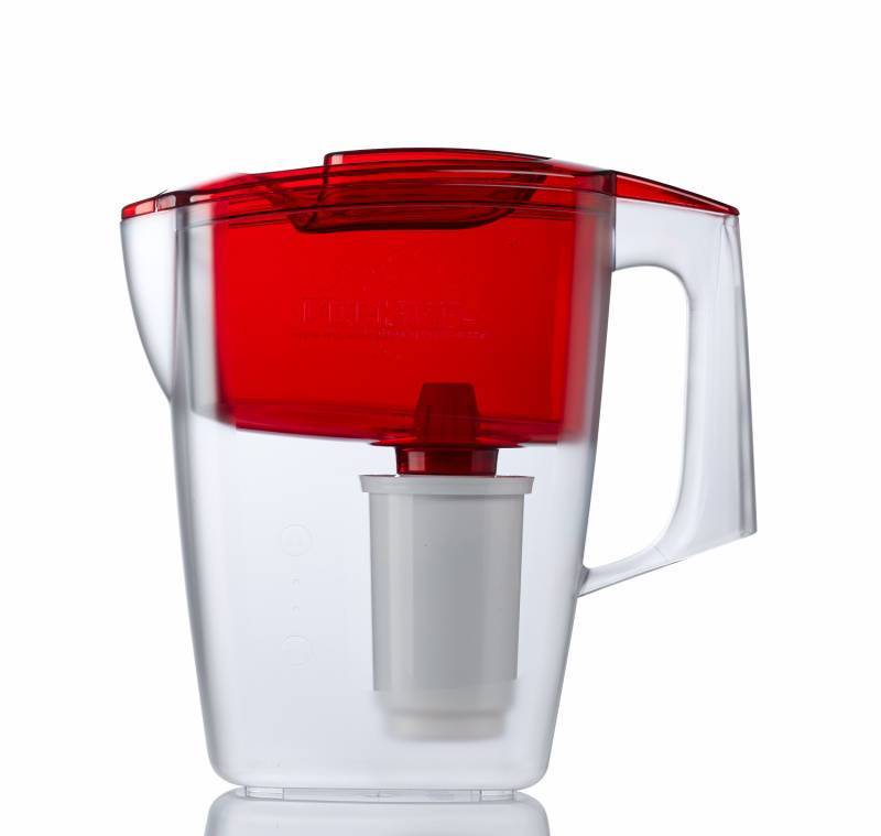 Купить фильтр-кувшин альфа (2,5л) красный, гейзер. в Иваново магазин сантехники Суперстрой