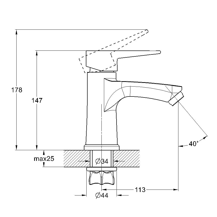 Купить смесители  для раковины nud1-a146, g-lauf. в Иваново магазин сантехники Суперстрой