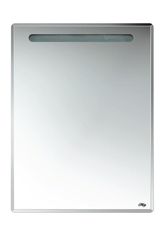 Купить зеркало-шкаф ирис-60 левое, свет, misty. в Иваново магазин сантехники Суперстрой