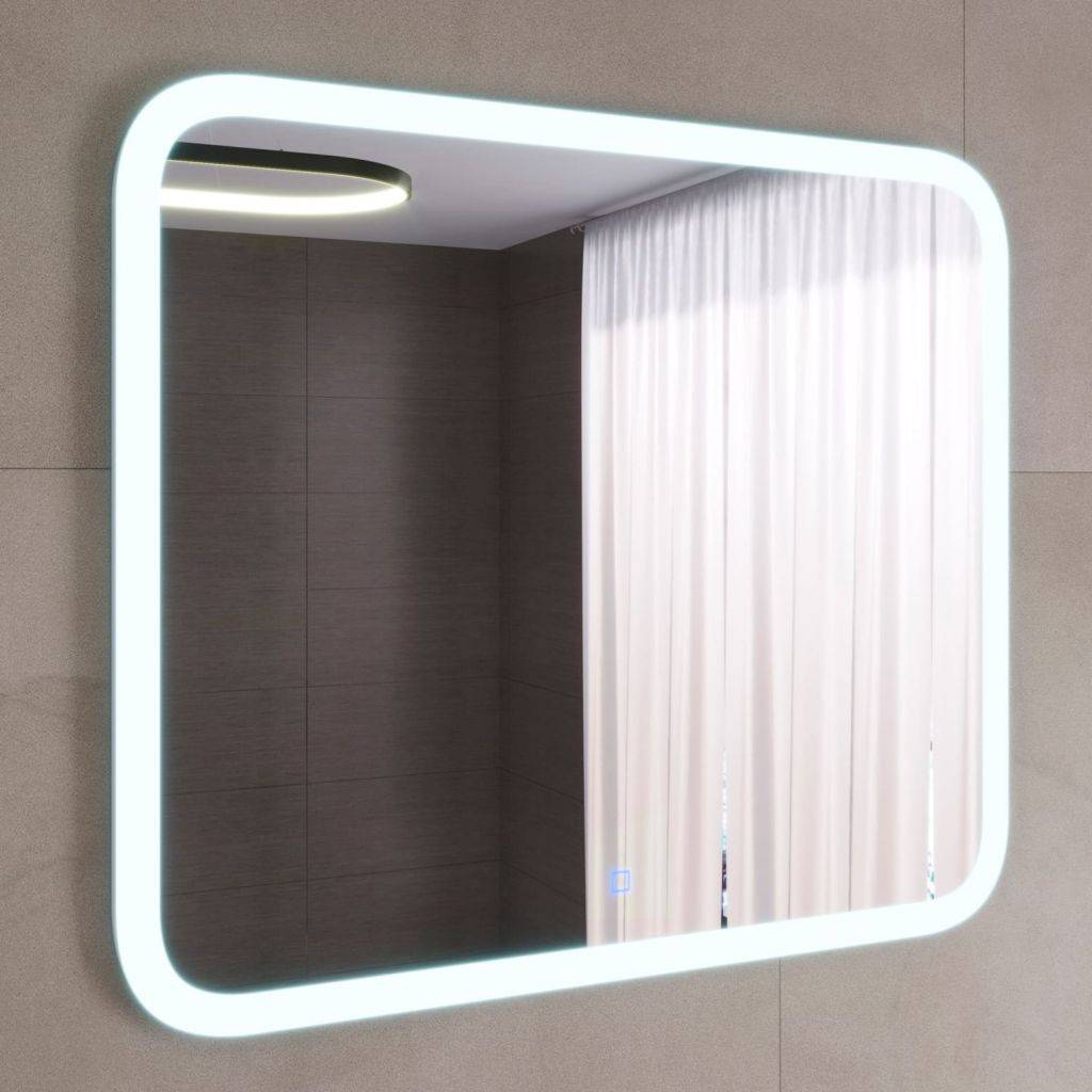 Купить зеркало verona-80 с подсветкой ,sanstar. в Иваново магазин сантехники Суперстрой