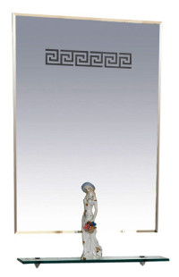 Купить зеркало олимпия-60 с полочкой, свет, misty. в Иваново магазин сантехники Суперстрой