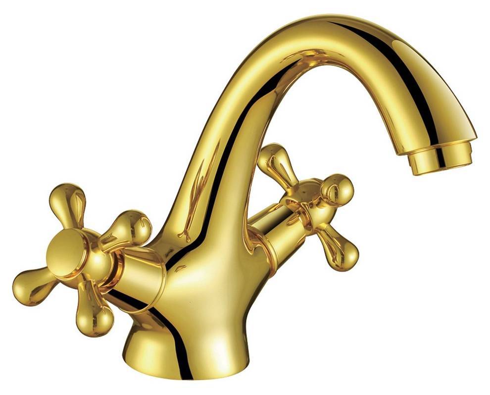 Купить смеситель carlson style 44311-3 тюльпан gold, kaiser в Иваново магазин сантехники Суперстрой